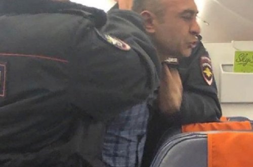 Азербайджанца, устроившего пьяный дебош в самолете, осудят – ВИДЕО