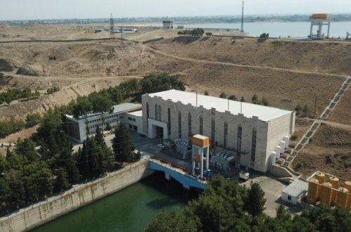 Начались ремонтные работы на второй крупной ГЭС Азербайджана