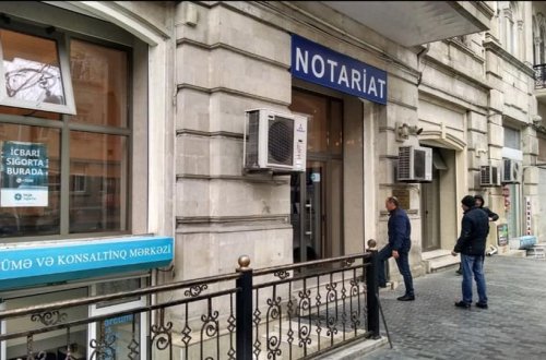 1 saylı notariat kontorunun xüsusi notariusu Famil Sabitov Azərbaycanı aşan şirkətləri:  - FOTOFAKTLARLA