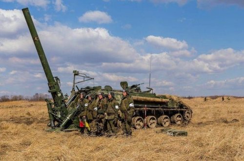 Стрельбу из самого мощного в мире миномета сняли на видео