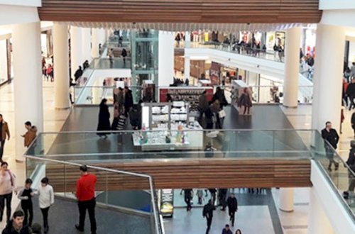 Mühafizəçilər qadını sürüdü - “Gənclik mall”da insident