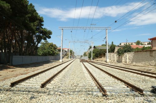 Sabunçu dəmir yolu stansiyasının girişində yeraltı tunelin tikintisinə başlanılıb - VİDEO