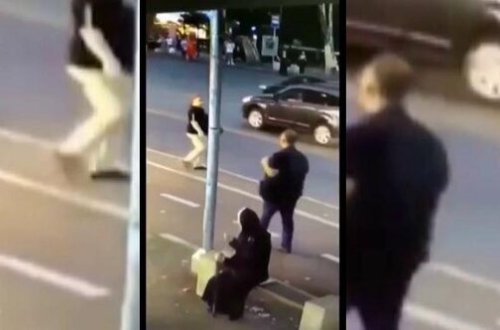 Qadın uşağın üzünü küçədəcə DOĞRADI - Dəhşətli hadisənin anbaan VİDEOSU