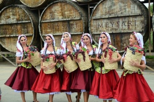 В Шамахы начался фестиваль винограда и вина - ФОТО