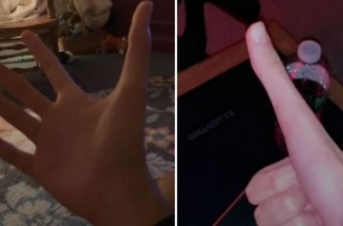 Американец поразил пользователей Сети очень длинным пальцем - ВИДЕО