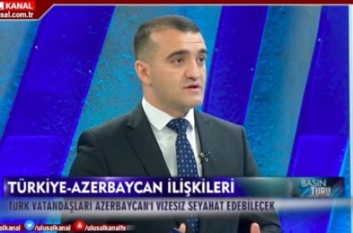 “Türkiyə vətəndaşları üçün vizanın qaldırılması bizləri daha da yaxınlaşdıracaq” – Əhməd Şahidov Ulusal Kanalda çıxış edib