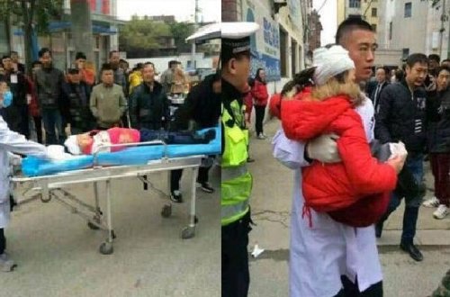 DƏHŞƏT: 8 məktəblinin boğazının kəsildiyi GÖRÜNTÜLƏR YAYILDI - VİDEO