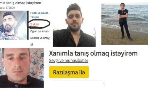 Alqı-satqı saytlarında BİABIRÇILIQ - 2 manata axtarılan qızlar... (FOTOLAR)