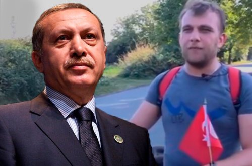 Azərbaycanlı gəncdən Ərdoğanı görmək üçün maraqlı addım — VİDEO