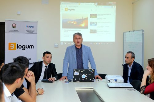 Şuranın dəstəyi ilə yaradılan BLOGUM.az saytı təqdim edildi – GƏNCƏDƏ (FOTOLAR) 