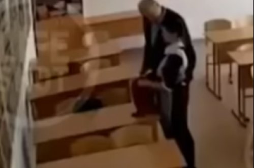 61 yaşlı müəllim qız şagirdinə sinifdə TƏCAVÜZ ETDİ - Əlini sinəmə sürtürdü - FOTO