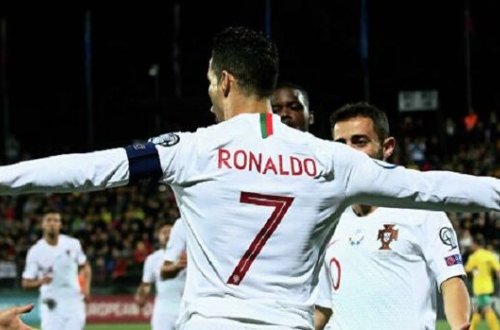 Ronaldu Litvada poker etdi – VİDEO