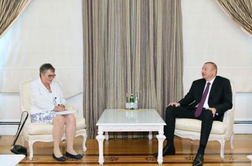 Ильхам Алиев принял делегацию во главе с президентом ПАСЕ