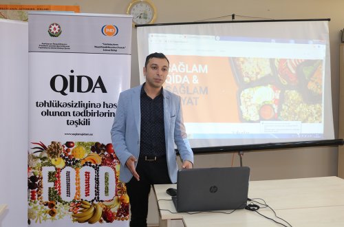 “Qida təhlükəsizliyinə həsr olunan tədbirlərin təşkili” layihəsi çərçivəsində Bakıda təqdimat reallaşdı – ŞURANIN DƏSTƏYİ İLƏ (FOTOLAR)