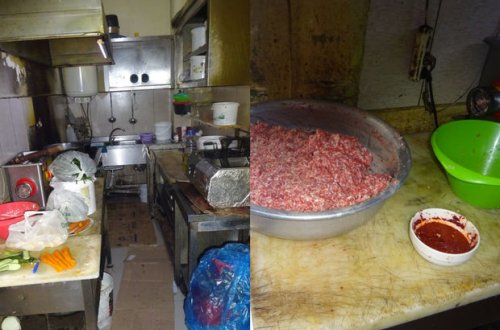 Bakının “Sabiha” restoranında iyrənc mənzərə - FOTO