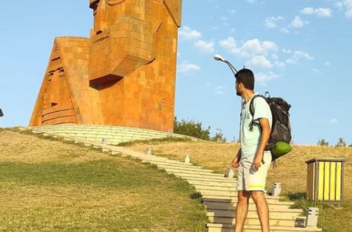 Xocalı soyqımının törədildiyi yerə gedən türk bloger dəhşətli faktlar açıqladı (FOTOLAR)