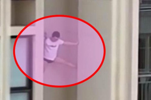 Bəxtsiz sevgilinin çətin və təhlükəli anları - VİDEO