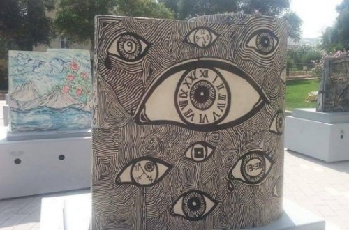 Qız Qalasında gizli masson işarələri (FOTO)