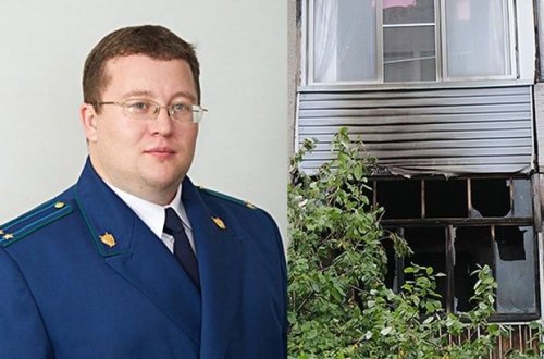 Rusiyada güclü yanğın: şəhər prokuroru və ailə üzvləri həlak oldu - VİDEO