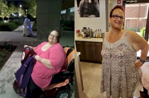 195 kilo arıqlayıb sevgili tapdı