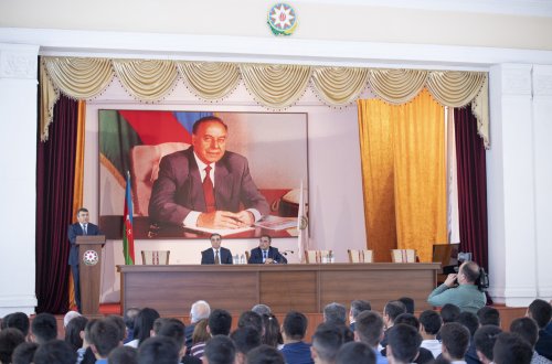 Nazir İnam Kərimov Azərbaycan Dövlət Aqrar Universitetində təhsilin təşkili prosesi ilə tanış olub