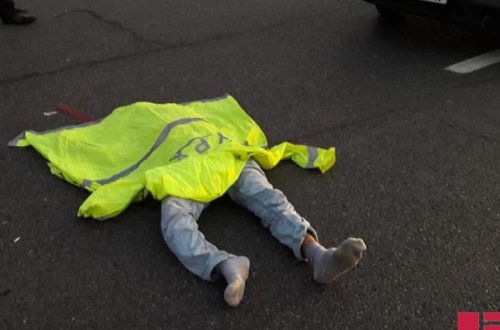 В Баку таксист насмерть сбил пешехода – ФОТО