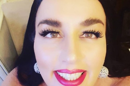 Qaşlarını dəyişən Elzanı Monika Belluççiyə oxşatdılar - Fotolar