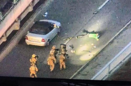 Украинский военный угрожал взорвать мост в Киеве из-за измены любимой - ВИДЕО