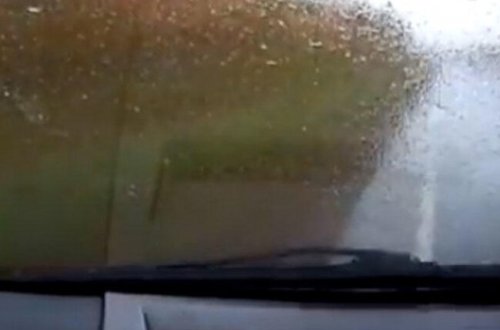 Qəzadan son anda qurtuldu - VİDEO