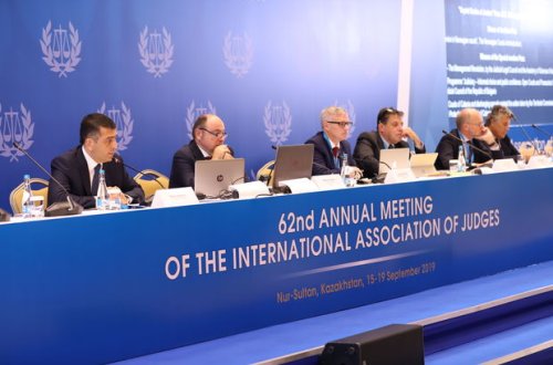 Qazaxıstanda iki nüfuzlu beynəlxalq məhkəmə assosiasiyasının iclasları keçirildi - FOTO