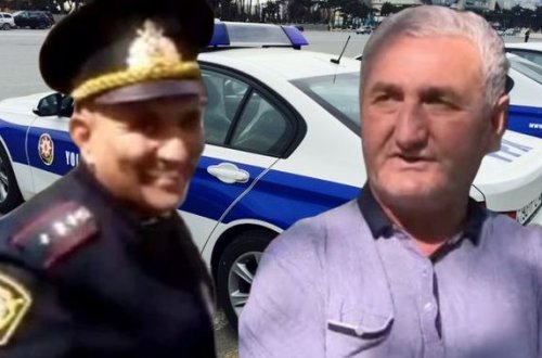Sürücünün təhqir etdiyi polis işdən çıxarıldı