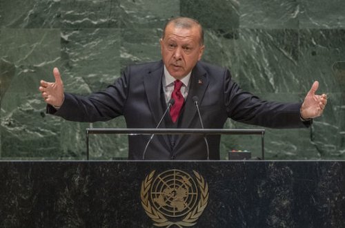 Ərdoğan BMT-də Qarabağdan danışdı - VİDEO