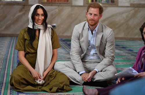 Английский принц и принцесса посетили мечеть