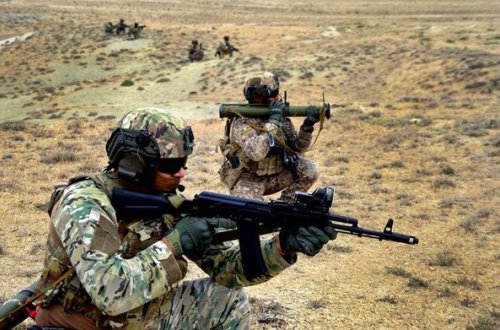 “Qafqaz Qartalı - 2019” təlimində atış çalışmaları keçirildi - VİDEO