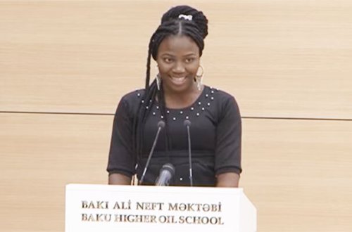 Nigeriyalı tələbə Azərbaycan dilini 5 günə öyrəndi - Video