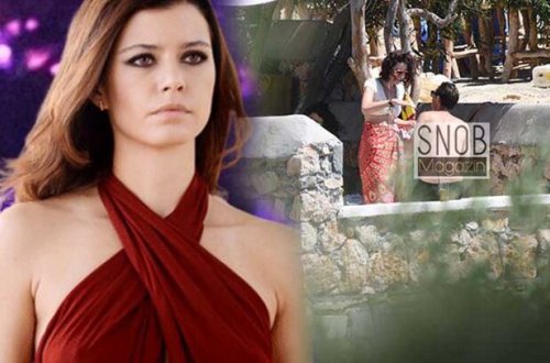 Beren Saat sevgilisi ilə görüntüləndi - Fotolar