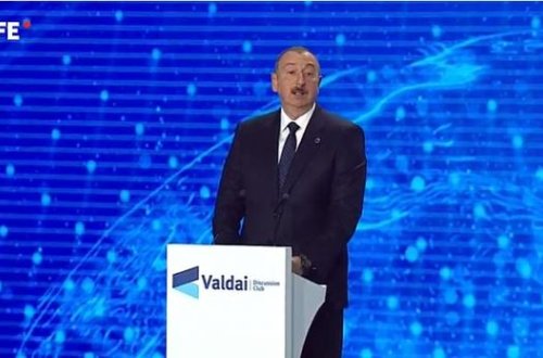 İlham Əliyev: Qarabağ - Azərbaycandır. Və nida işarəsi - VİDEO