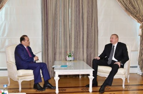 İlham Əliyev görüş keçirdi - FOTO