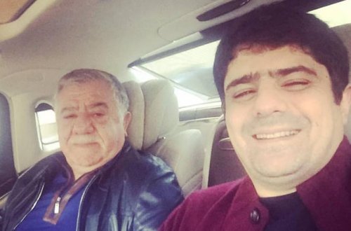 Abbas Abbasovun oğlu kriminal avtoritetlə görüşdü (VİDEO)