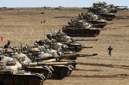 Bloomberg: турецкие войска вошли на территорию Сирии