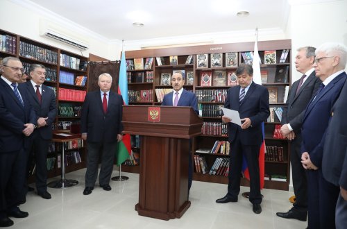 Bakıda Rus Kitab Evinin açılmasının 10 illik yubileyi qeyd olunub YENİLƏNƏCƏK