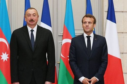 Emmanuel Makron İlham Əliyevdən dəstək istədi