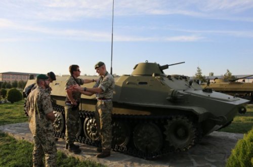 В Отдельной общевойсковой армии Нахчывана проведена инспекция по контролю оружия - ВИДЕО