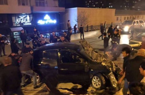 Bakıda dəhşətli yol qəzası - 3-ü uşaq olmaqla, 5 nəfər...