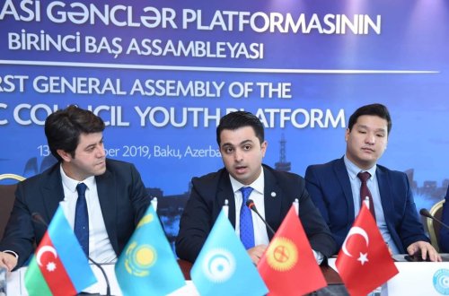 Mirhəsən Seyidov Türk Şurası Gənclər Platformasının prezidenti seçildi - FOTO