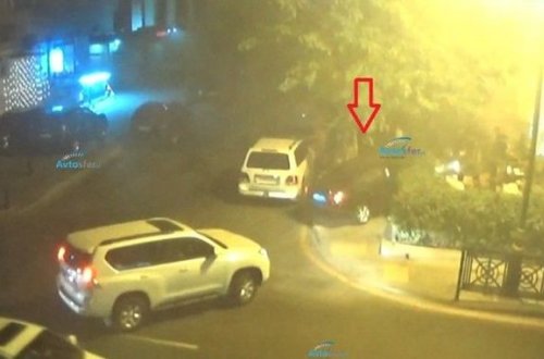 Bakıda maşın çayxanaya girdi - ANBAAN VİDEO