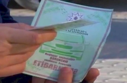 Azərbaycanda yenilik – Maşın üçün etibarnamə telefonla veriləcək