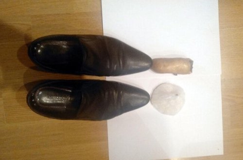 İrandan Azərbaycana ayaqqabısında narkotik keçirmək istədi, tutuldu
