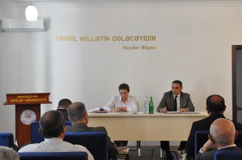 Mingəçevir Dövlət Universitetində struktur islahatlarına başlanılıb