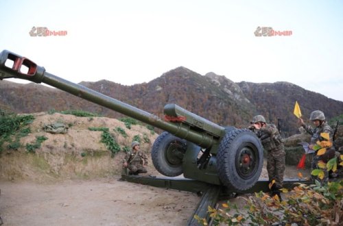 Ermənilər Qarabağda top atışları həyata keçirdi (FOTOLAR)